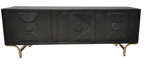 KARE Design COMÒ BASSO ANDIAMO 3 ANTE 150X55CM - KARE> Mobile Tv