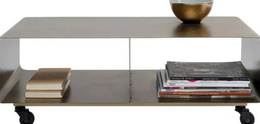 KARE Design Comò basso Lounge M bronzo 90x30cm - KARE> Mobile Tv