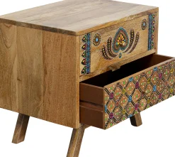 KARE Design Comò Klein Menorca 50x46cm - KARE></noscript> Comodino