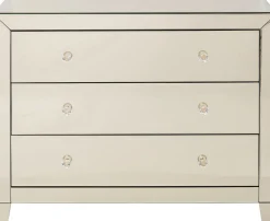 KARE Design COMÒ LUXURY CHAMPAGNE 3 CASSETTI - KARE> Credenze E Madie