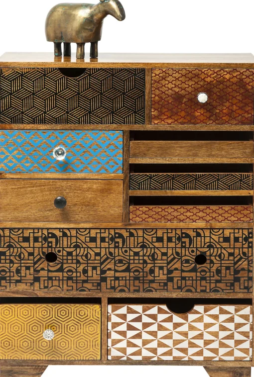 KARE Design COMÒ SOLEIL 10 CASSETTI - KARE> Credenze E Madie