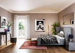KARE Design COMODINO LUXURY PUSH 2 CASSETTI GRIGIO - KARE></noscript> Comodino