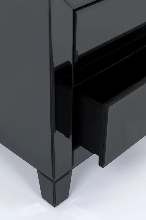 KARE Design COMODINO LUXURY PUSH 2 CASSETTI GRIGIO - KARE> Comodino