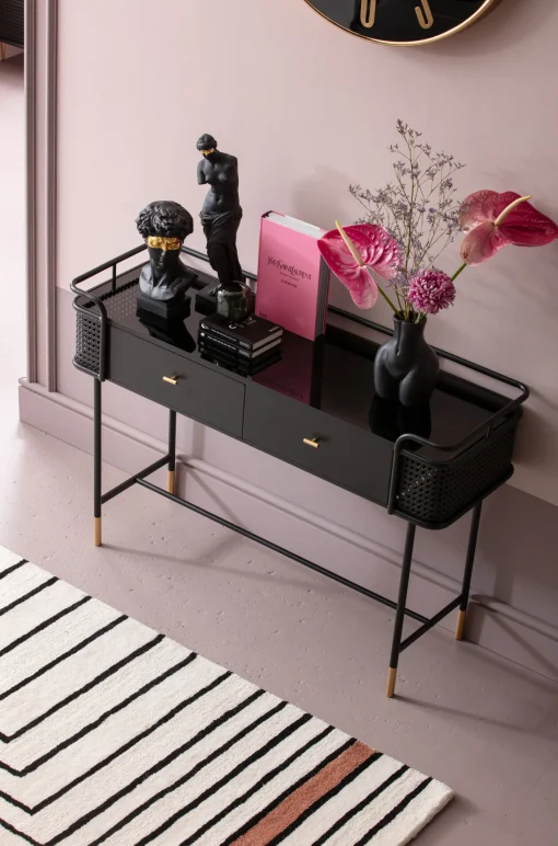 KARE Design Console Fence 120x80cm - KARE> Consolle Guardaroba