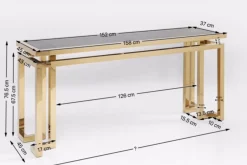 KARE Design Console Gold Rush - KARE></noscript> Consolle Guardaroba