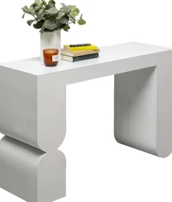 KARE Design Console Paco Curve bianco 120x85cm - KARE> Consolle Guardaroba