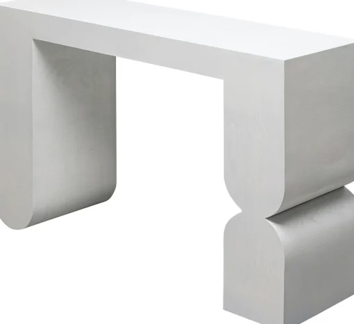 KARE Design Console Paco Curve bianco 120x85cm - KARE> Consolle Guardaroba