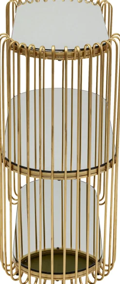 KARE Design Console Wire Brass 81x78cm - KARE></noscript> Consolle Guardaroba