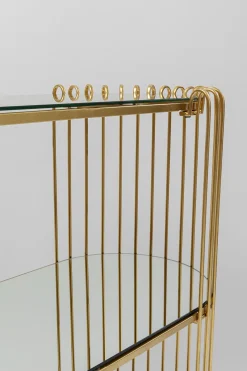 KARE Design Console Wire Brass 81x78cm - KARE></noscript> Consolle Guardaroba