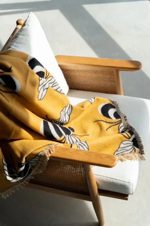 KARE Design Coperta Bees 170x130cm - KARE> Cuscini