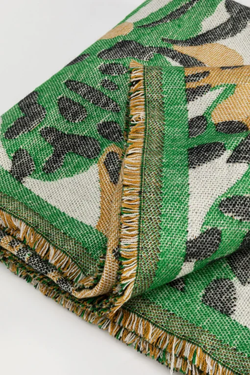 KARE Design Coperta Jungle Leo 170x130cm - KARE> Cuscini