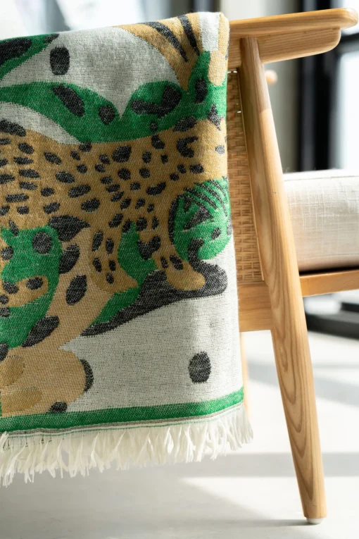 KARE Design Coperta Jungle Leo 170x130cm - KARE> Cuscini