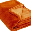 KARE Design Coperta Mika Arancione 150x200cm - KARE> Cuscini