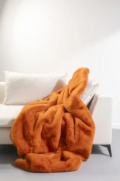 KARE Design Coperta Mika Arancione 150x200cm - KARE></noscript> Cuscini