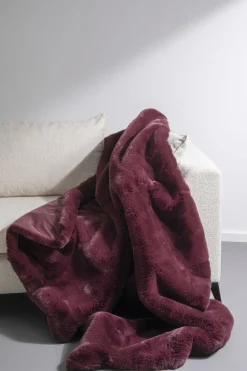 KARE Design Coperta Mika Melanzana 150x200cm - KARE> Cuscini