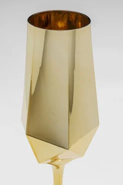 KARE Design Coppa champagne Diamond Gold - KARE> Bicchieri