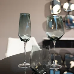 KARE Design Coppa champagne Diamond Smoke - KARE> Stoviglie|Bicchieri