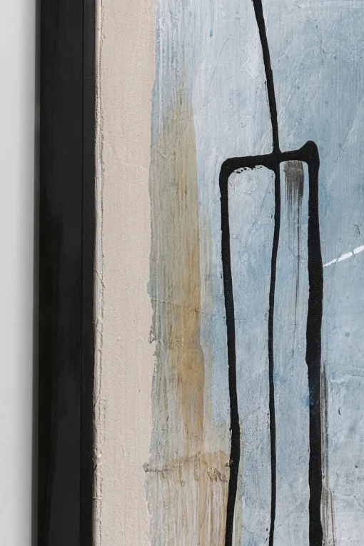 KARE Design Cornice con immagine "Dust Blue" 100x100cm - KARE> Quadri