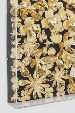 KARE Design Cornice decorativa Gold Flower 120x120 cm - KARE></noscript> Decorazioni Da Parete