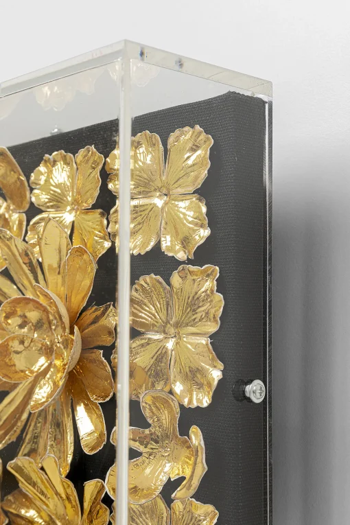 KARE Design Cornice Decorativa Gold Flower 80x80cm - KARE> Decorazioni Da Parete