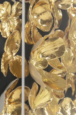 KARE Design Cornice Decorativa Gold Flower 60x60cm - KARE></noscript> Decorazioni Da Parete
