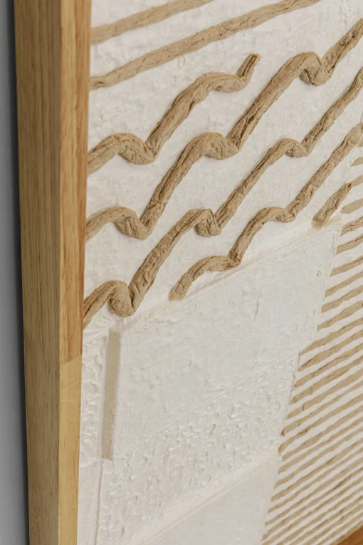KARE Design Cornice decorativa Sandy Waves 81x122cm - KARE> Quadri