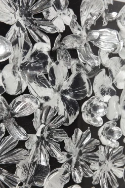 KARE Design CORNICE DECORATIVA SILVER FLOWER 100X100CM - KARE></noscript> Decorazioni Da Parete