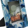 KARE Design Cornice Francis Achat blu 13x18cm - KARE> Portafoto