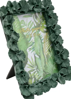 KARE Design Cornice Ginkgo Leaf verde 20x24 cm - KARE> Portafoto