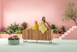KARE Design Credenza Oriols naturale 186x74cm - KARE></noscript> Credenze E Madie