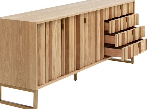 KARE Design Credenza Oriols naturale 186x74cm - KARE> Credenze E Madie