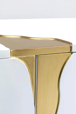 KARE Design Credenza Oro Bianco Cracked 165x80cm - KARE></noscript> Credenze E Madie