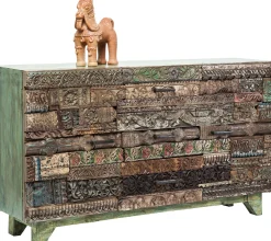 KARE Design Credenza Shanti Surprise Puzzle 2 Porte 3 Cassetti - KARE></noscript> Credenze E Madie