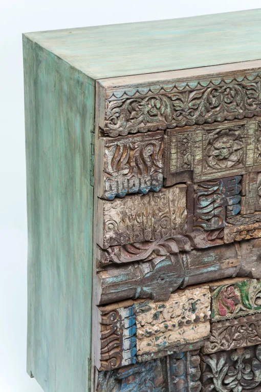KARE Design Credenza Shanti Surprise Puzzle 2 Porte 3 Cassetti - KARE> Credenze E Madie