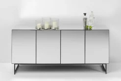 KARE Design Credenza Soran nero 160x45cm - KARE> Credenze E Madie
