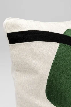 KARE Design Cuscino Art Line verde 50x50cm - KARE></noscript> Cuscini