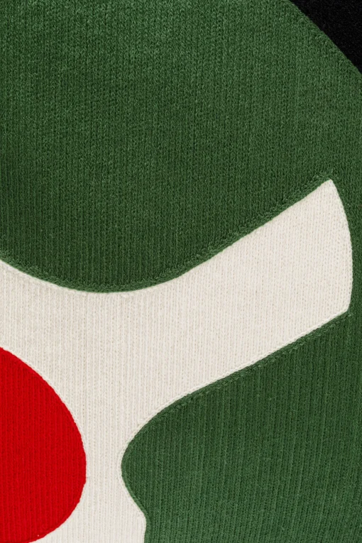 KARE Design Cuscino Art Line verde 50x50cm - KARE> Cuscini