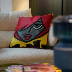 KARE Design Cuscino Betty Red Hair 40x40cm - KARE> Cuscini