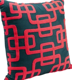 KARE Design Cuscino Chain fucsia 45x45cm - KARE> Cuscini