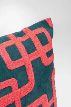 KARE Design Cuscino Chain fucsia 45x45cm - KARE></noscript> Cuscini