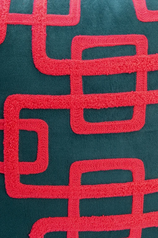 KARE Design Cuscino Chain fucsia 45x45cm - KARE> Cuscini