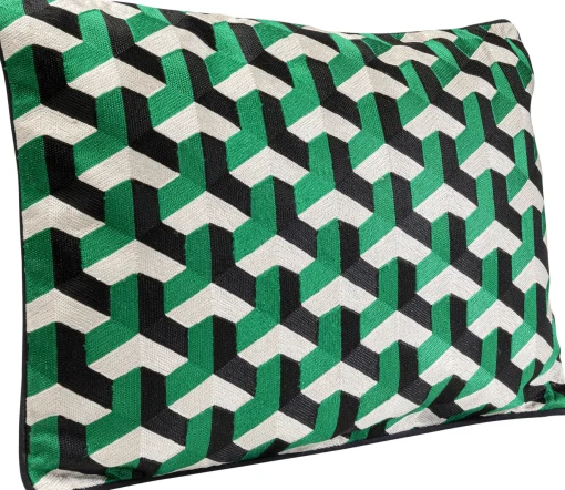 KARE Design Cuscino Coloseo verde 60x40cm - KARE> Cuscini