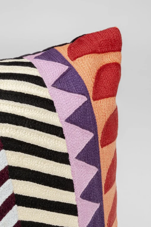 KARE Design Cuscino Colour Block Zig Zag 45x45cm - KARE> Cuscini