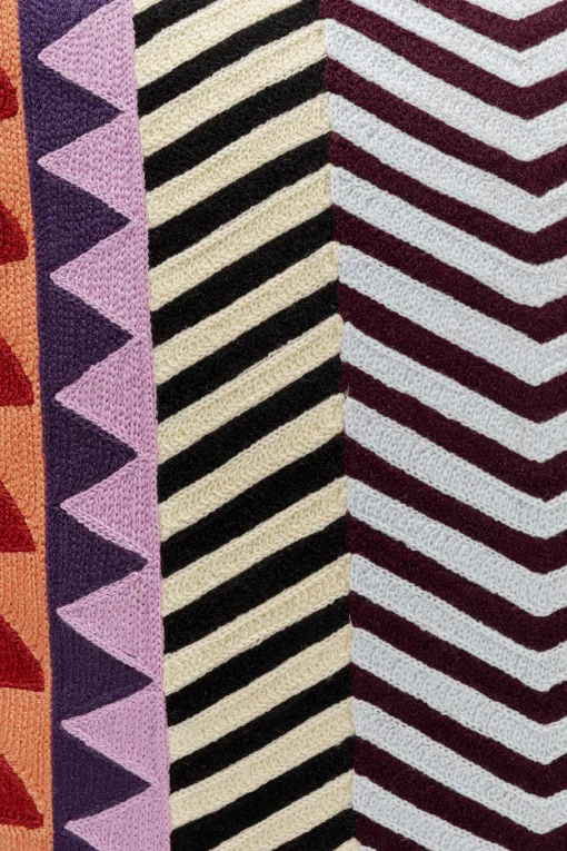 KARE Design Cuscino Colour Block Zig Zag 45x45cm - KARE> Cuscini