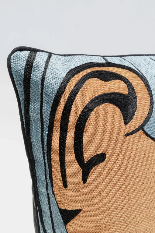 KARE Design Cuscino Comic Face 50x50cm - KARE> Cuscini