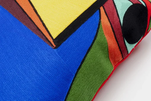 KARE Design Cuscino Faccia Arte Colore Right 50x50cm - KARE> Cuscini