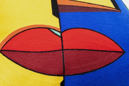 KARE Design Cuscino Faccia Arte Colore Right 50x50cm - KARE> Cuscini