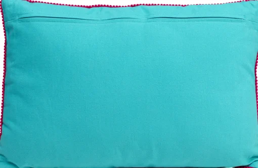 KARE Design Cuscino Fiorista blu 60x40cm - KARE> Cuscini
