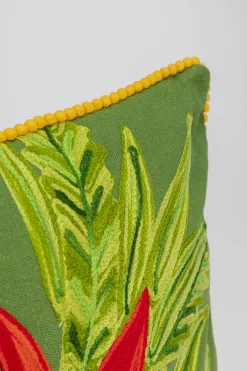 KARE Design Cuscino Fiorista verde 60x40cm - KARE></noscript> Cuscini