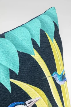 KARE Design Cuscino Floral Peacock 40x40cm - KARE></noscript> Cuscini